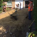New Tarmac Driveway During
