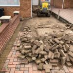Block to Resin Driveway Before