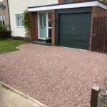 Concrete to Gravel Drive After